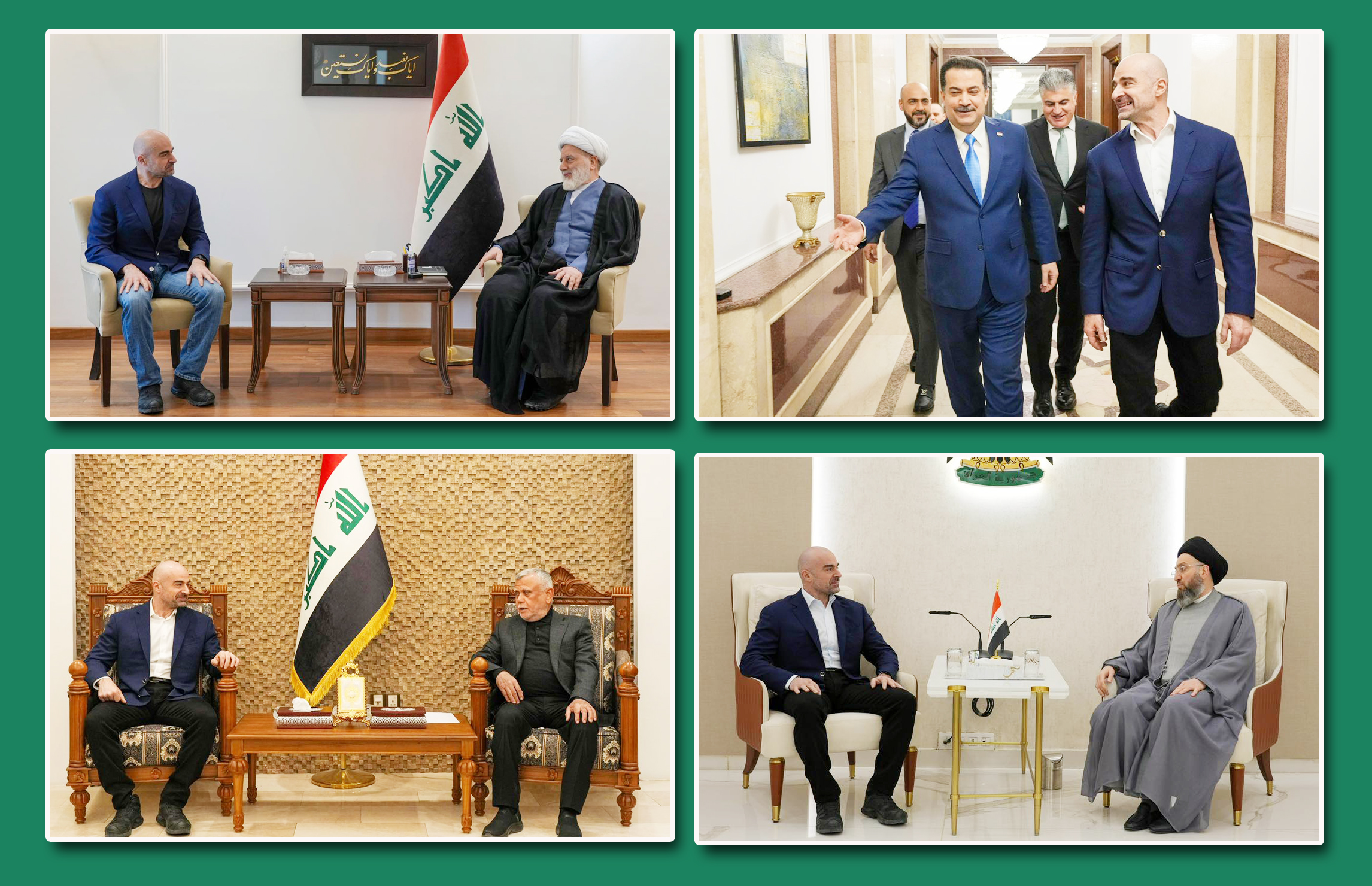 لقاءات العاصمة..ضرورة ابعاد العراق عن خطر الحروب وحل الازمات بالطرق السلمية